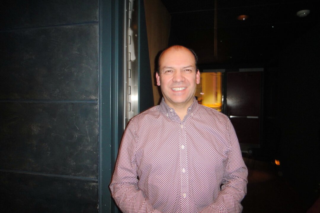 Patrick Saavedra, architect and York University's director of facilities planning and renovations, attended Shen Yun Performing Arts at Mississauga's Living Arts Centre, on Jan. 10, 2020. (Xinxin Teng/The Epoch Times)
