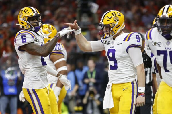 LSU quarterback Joe Burrow 2