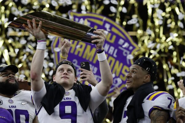 LSU quarterback Joe Burrow