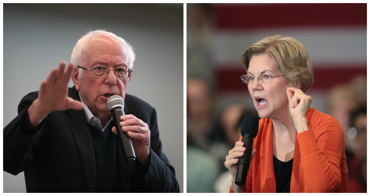 Sanders on Warren's Claim That He Said a Woman Can't Become President: 'I Didn't Say It'