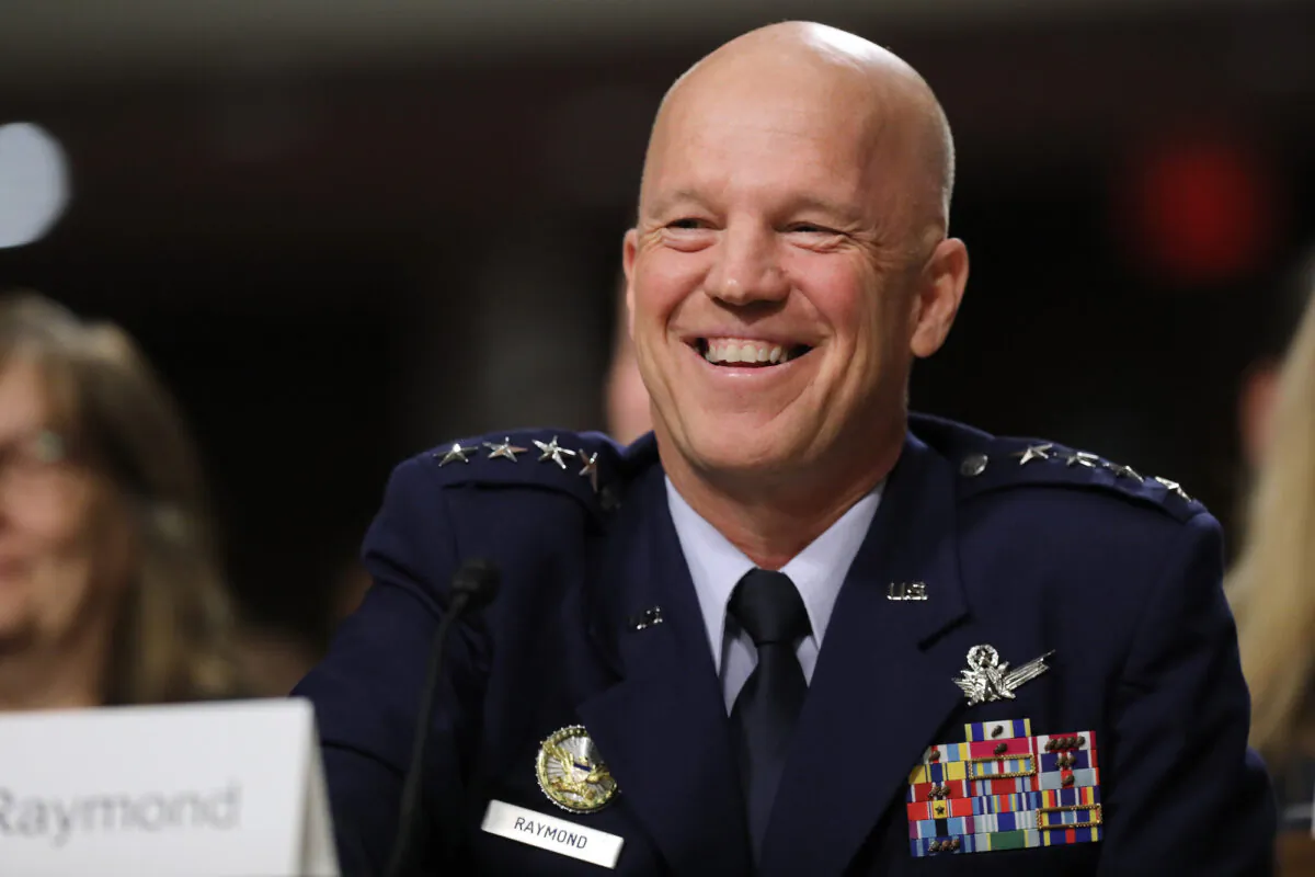 Gen. John Raymond testifies before the Senate Armed Services Committee on June 04, 2019 in Washington, DC. (Chip Somodevilla/Getty Images)