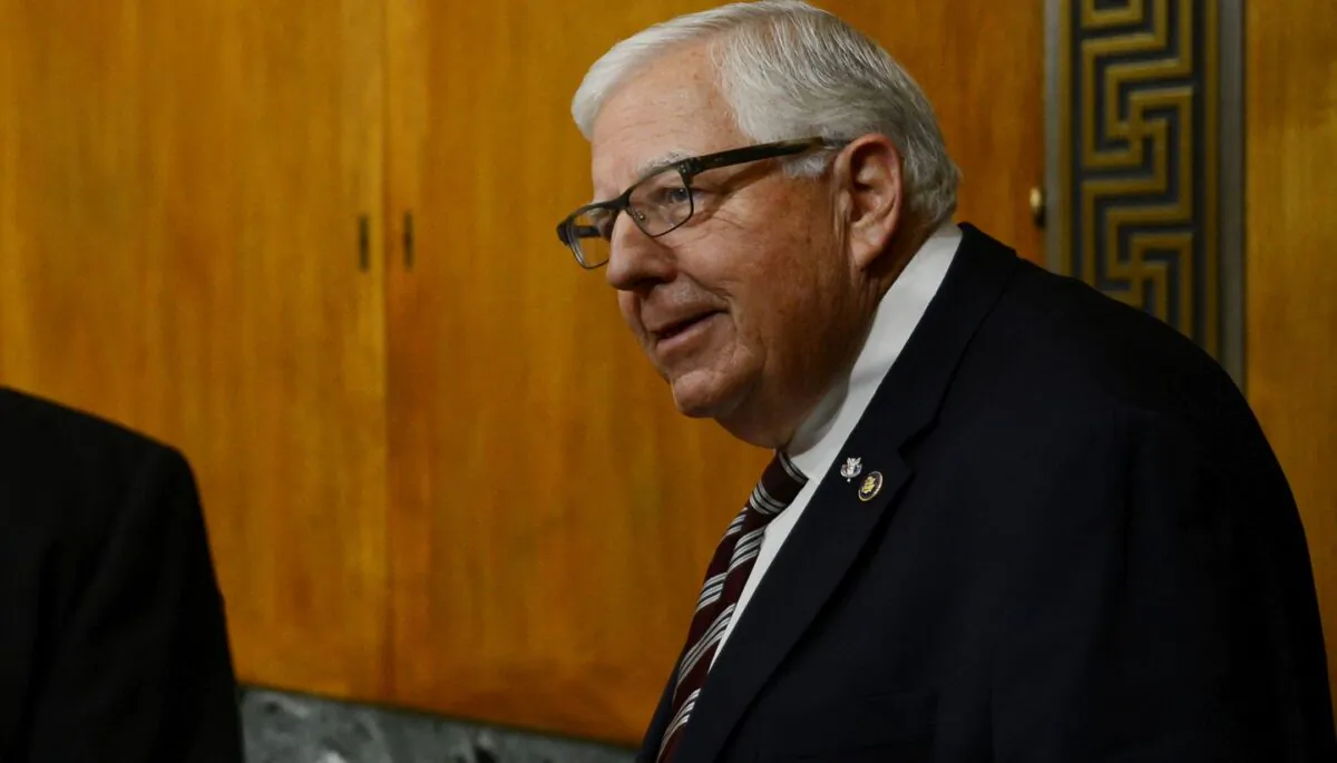 Chairman of the Senate Committee on the Budget, Mike Enzi (R-Wyo.), in a 2018 photo. (Astrid Riecken/Getty Images)