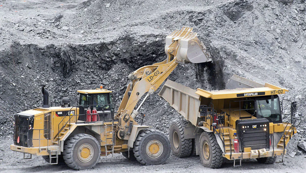An excavator works at Atlantic Gold Corporation's Touquoy open pit gold mine in Nova Scotia in a file photo. Mining is not one of the industries the government is looking to boost; however, Canada has signed up to assist the United States in creating a supply chain for critical minerals that include rare earths. (The Canadian Press/Andrew Vaughan)