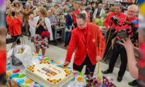 Home Hardware Employee With Down Syndrome Celebrates 25th-Work-Anniversary Party With the Whole Town