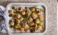 Baked Chicken and Ricotta Meatballs