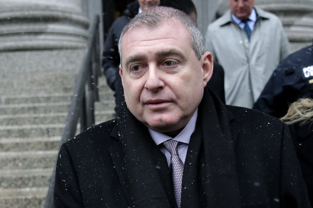 Lev Parnas arrives at court in New York on Dec. 2, 2019. (Seth Wenig/AP Photo)