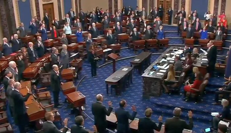 A file photo of the Senate floor. (C-Span / U.S. Senate)