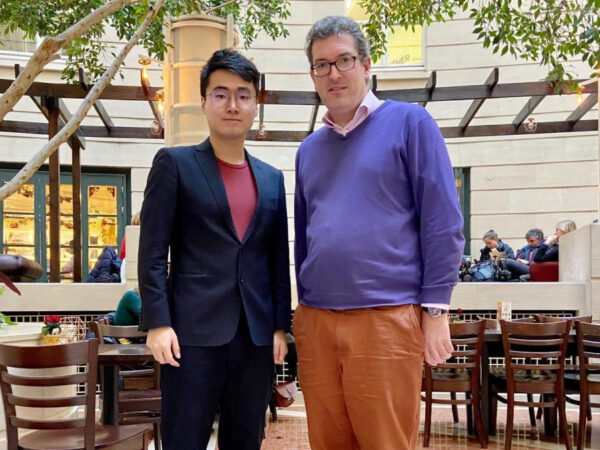simon cheng with benedict rogers
