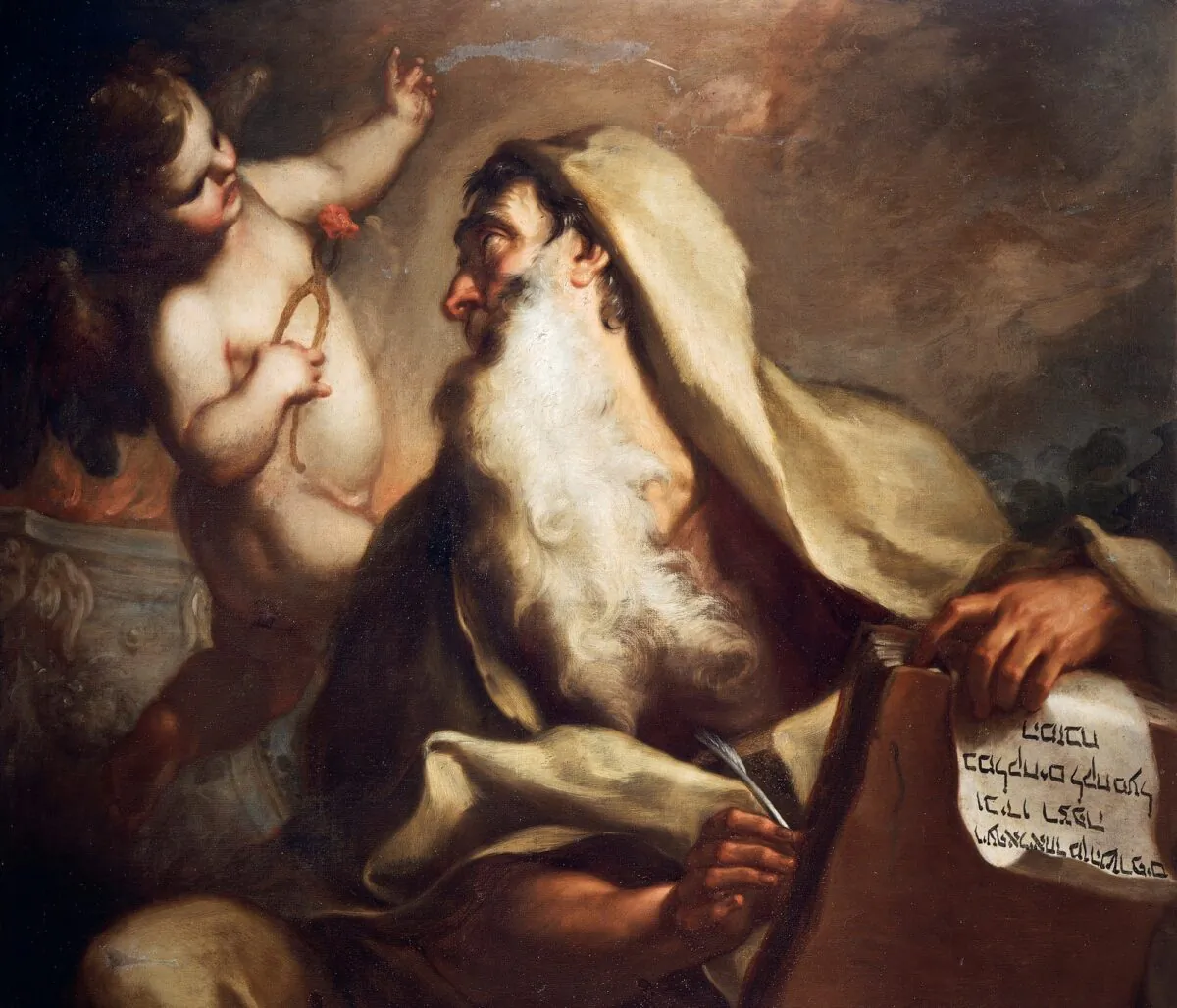 In Isaiah 6:6-7, a seraph touches Isaiah’s lips with an ember from the altar of the Lord and says, "now that this has touched your lips your wickedness is removed." “The Prophet Isaiah,” 18th century, by Antonio Balestra. Castelvecchio Museum, Verona, Italy. (Public Domain)