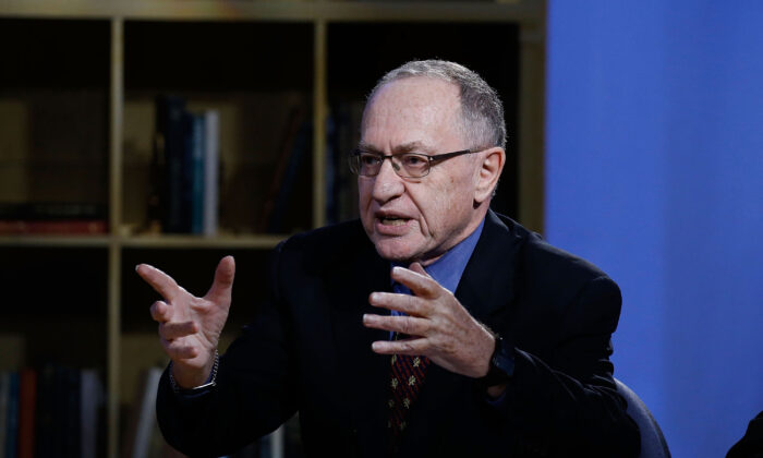 Alan Dershowitz attends Hulu Presents "Triumph's Election Special" produced by Funny Or Die at NEP Studios in New York City on Feb. 3, 2016. (John Lamparski/Getty Images for Hulu)