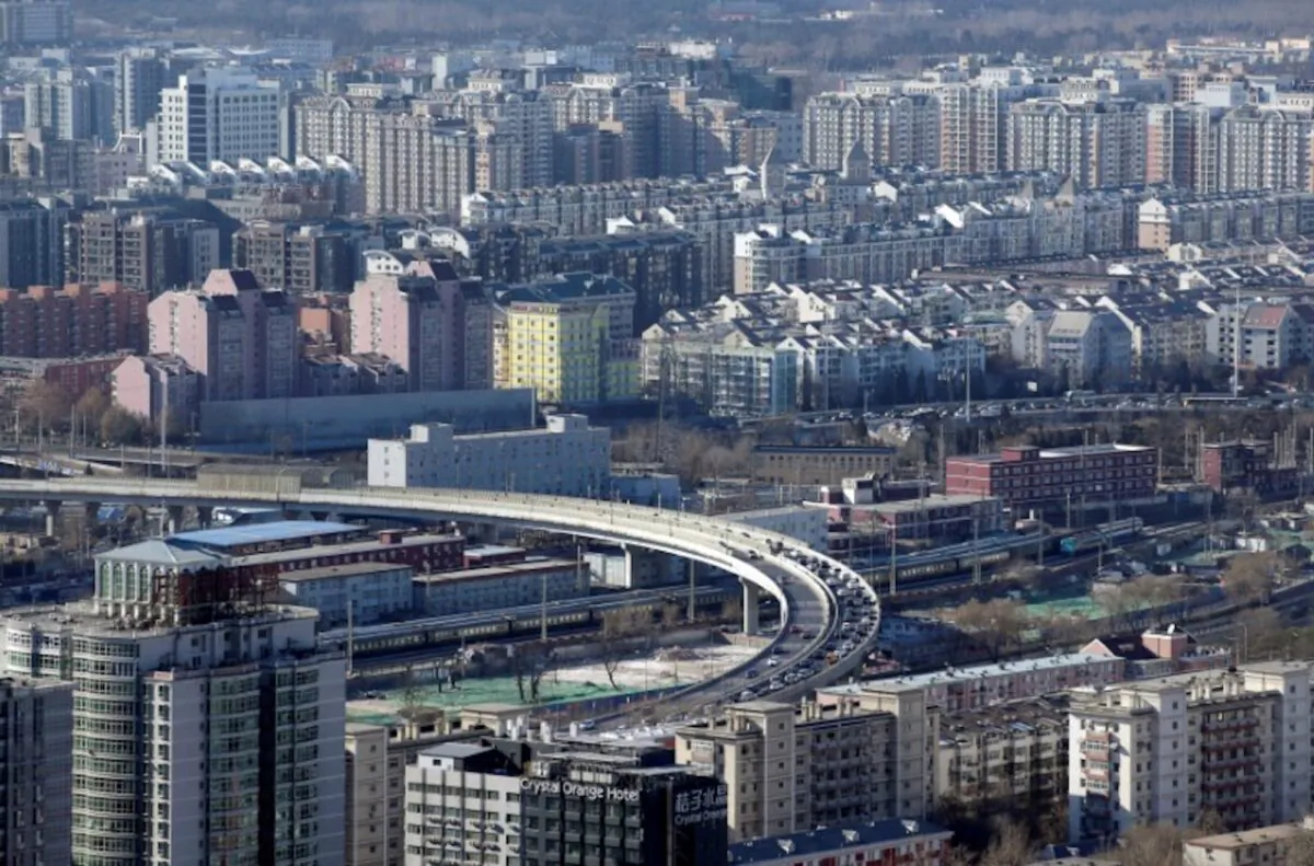 Residential buildings are seen in Beijing, China, on Jan. 10, 2017. (Jason Lee/Reuters)