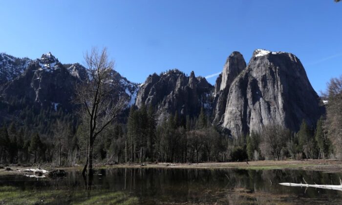 Yosemite Valley is seen in Yosemite National Park, California, on March 30, 2019. (Reuters/Lucy Nicholson)
