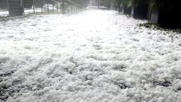 Australia hit by hailstorm 2