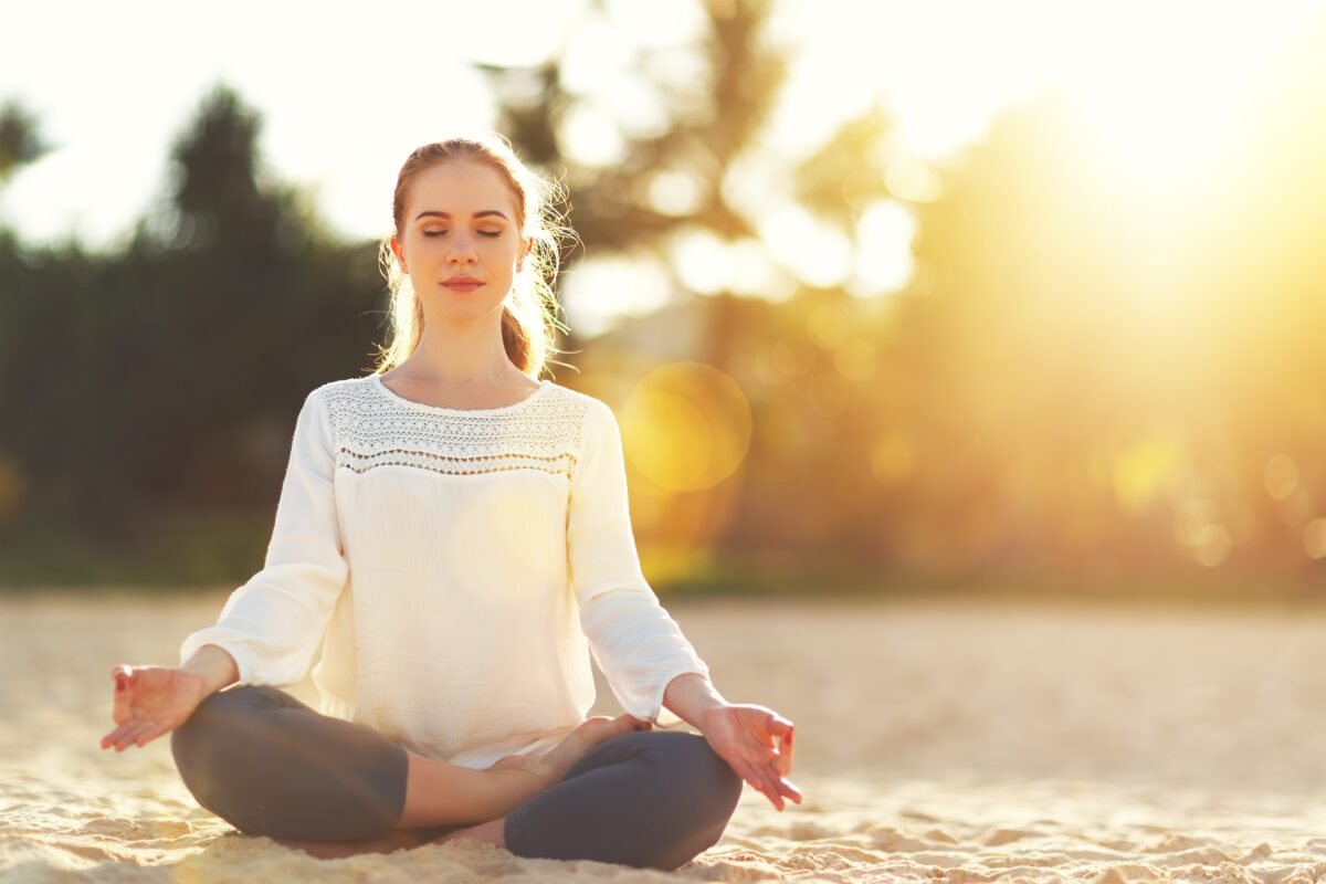 Learning to meditate can still the churn of background thinking that feeds our worries. (Evgeny Atamanenko/Shutterstock)