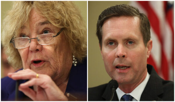 (L) House Administration Committee chairperson Rep. Zoe Lofgren (D-Calif.) and (R) House Administration Committee ranking member Rep. Rodney Davis (R-Ill.)) speak during a hearing on "2020 Election Security-Perspectives from Voting System Vendors and Experts." before the Committee on Jan. 9, 2020 on Capitol Hill in Washington, DC. (Alex Wong/Getty Images).(L) House Administration Committee chairperson Rep. Zoe Lofgren (D-Calif.) and (R) House Administration Committee ranking member Rep. Rodney Davis (R-Ill.)) speak during a hearing on "2020 Election Security-Perspectives from Voting System Vendors and Experts." before the Committee on Jan. 9, 2020 on Capitol Hill in Washington, DC. (Alex Wong/Getty Images).