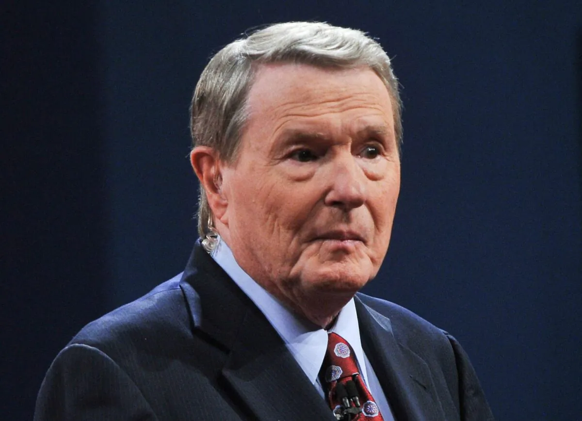 Jim Lehrer, of the PBS Newshour, moderates a presidential debate in a file photo. (NICHOLAS KAMM/AFP/GettyImages)