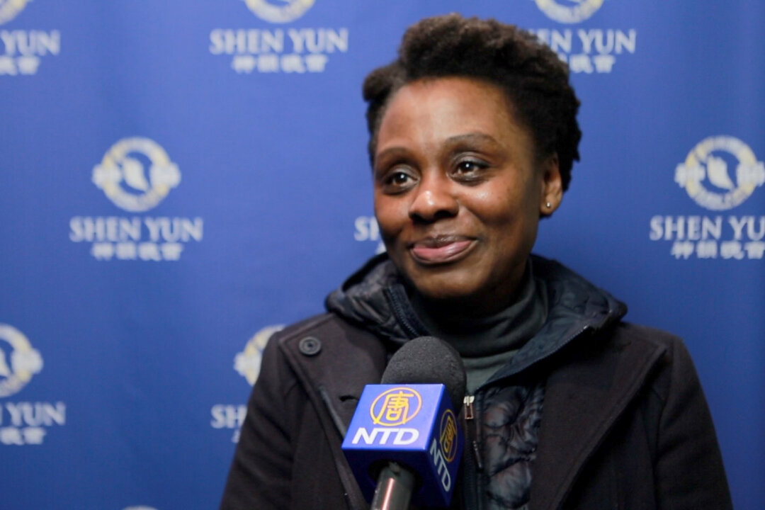 Natasha Gordon enjoyed Shen Yun Performing Arts at the Apollo Eventim in London, on Jan. 23, 2020. (NTD Television)