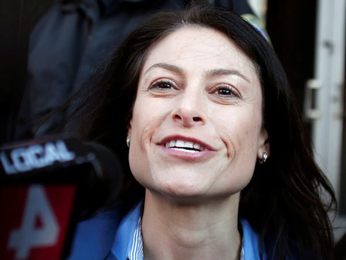 Michigan Attorney General Dana Nessel, then a private attorney, in Detroit on Oct. 16, 2013.  (Bill Pugliano/Getty Images)