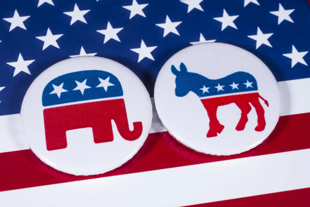 Research have consistently found overwhelming support for the Democratic Party over the Republican Party among college and university faculty. (Chris Dorney/Shutterstock)