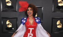 Joy Villa Wears ‘Impeached And Reelected’ Pro-Trump Dress To Grammys