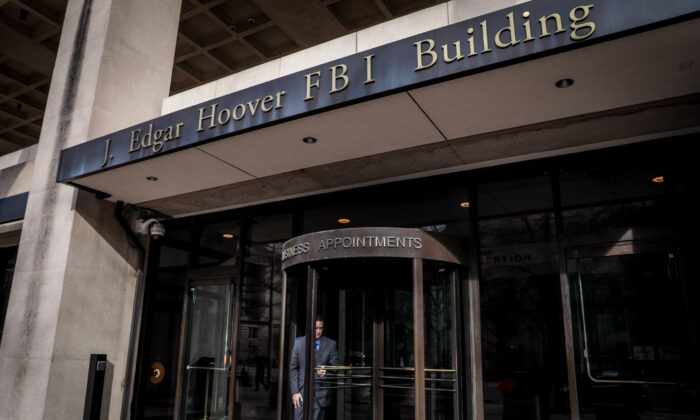 The Federal Bureau of Investigation (FBI) Headquarters in Washington on Jan. 2, 2020. (Samira Bouaou/The Epoch Times)