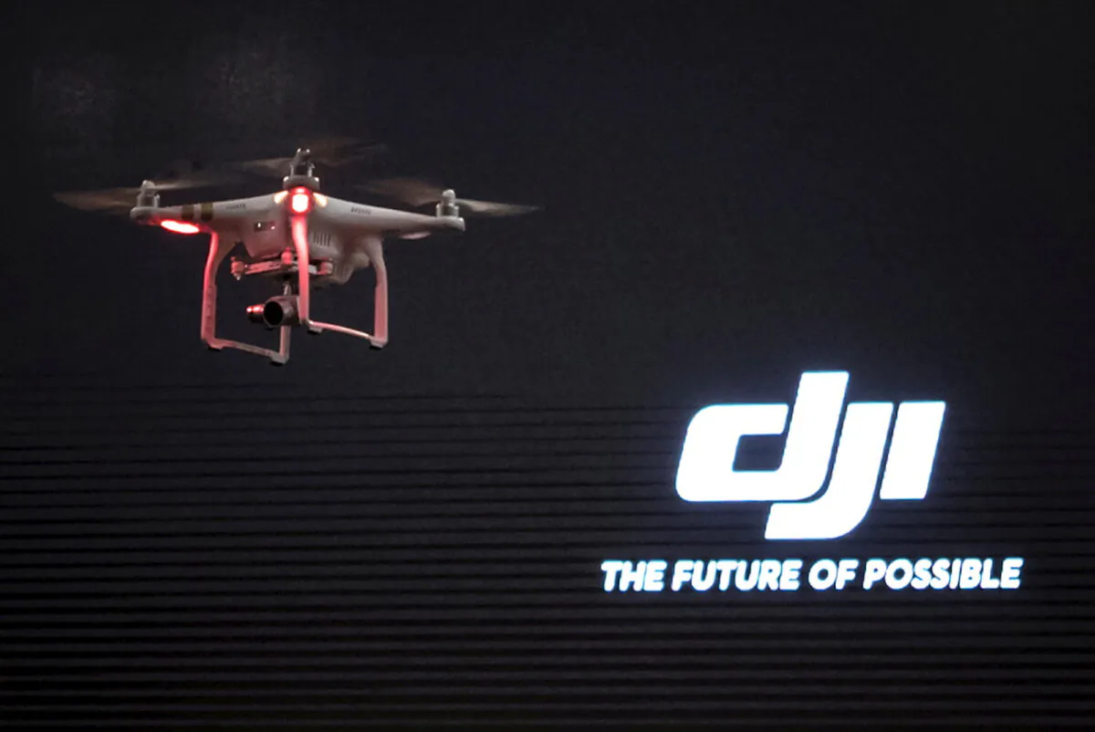 The DJI Phantom 3, a consumer drone, takes flight after it was unveiled at a launch event in Manhattan, New York on April 8, 2015. (Adrees Latif/Reuters)