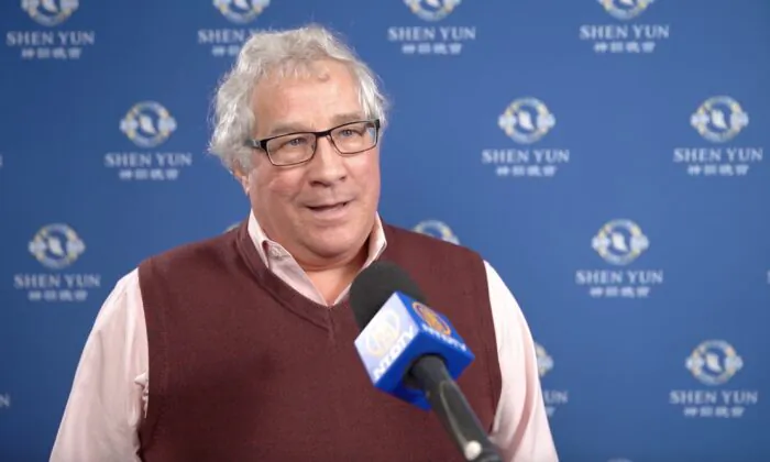 David Neese enjoyed Shen Yun Performing Arts at the Miller High Life Theatre in Milwaukee, Wisconsin, on Feb. 1, 2020. (NTD Television)