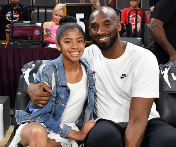 Gianna Bryant and Kobe Bryant