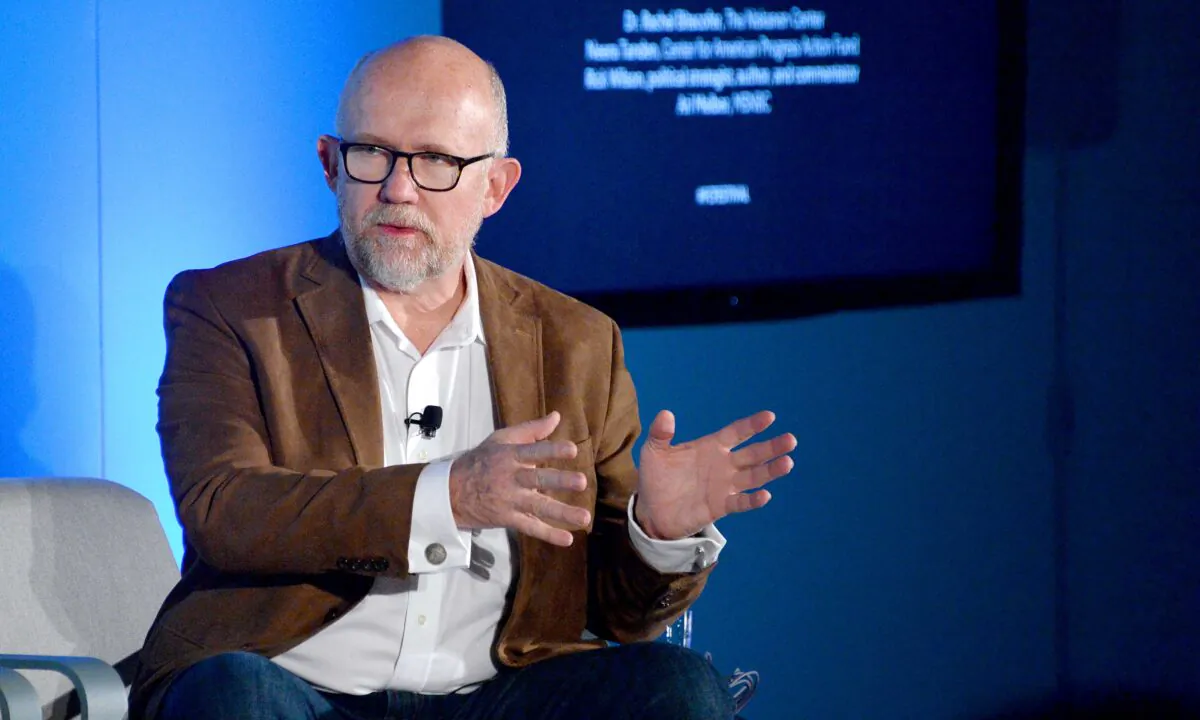Rick Wilson speaks on stage at the "2020 Vision: Political Roundtable" panel at the Fast Company Innovation Festival in New York City on Nov. 7, 2019.  (Brad Barket/Getty Images for Fast Company)