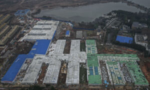 Footage of New Military-Operated Coronavirus Hospital in Wuhan Reveals Prison-Like Environs