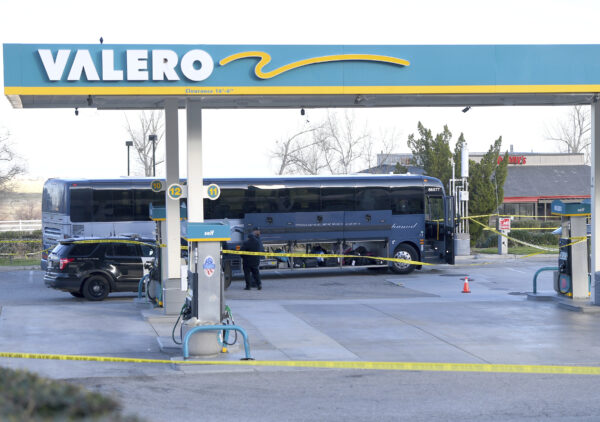 Bus Shooting California
