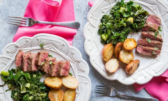 A Steak Dinner for 2, at Home