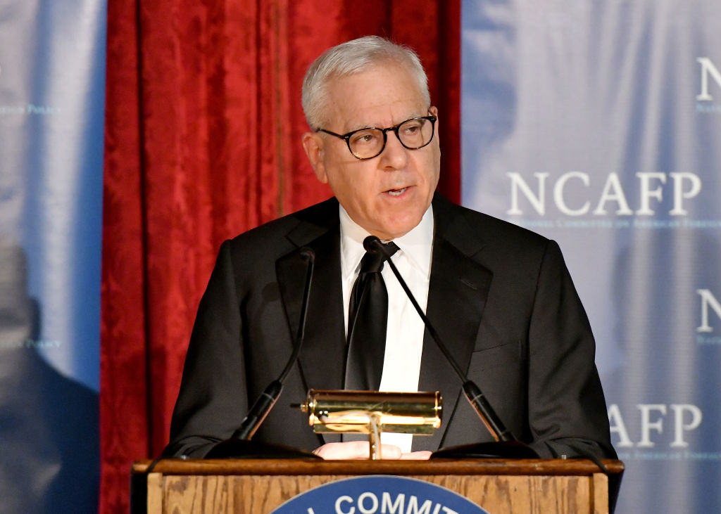 Philanthropist David M. Rubenstein published conversations he had with important historians. Here he is at the National Committee On American Foreign Policy 2017 Gala Awards Dinner in New York on Oct. 30, 2017. (Mike Coppola/Getty Images for National Committee on American Foreign Policy on American Foreign Policy)