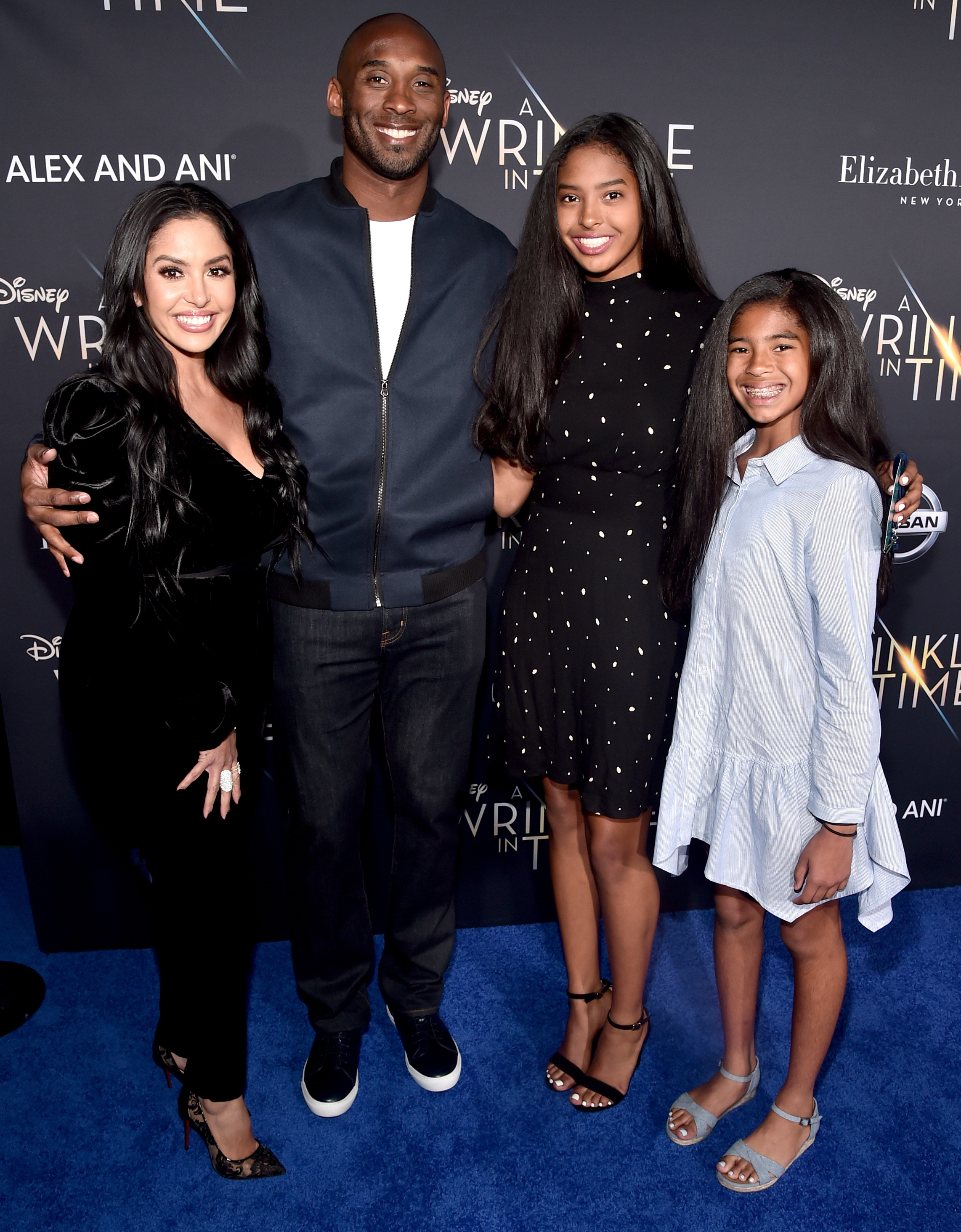 Kobe Bryant's family