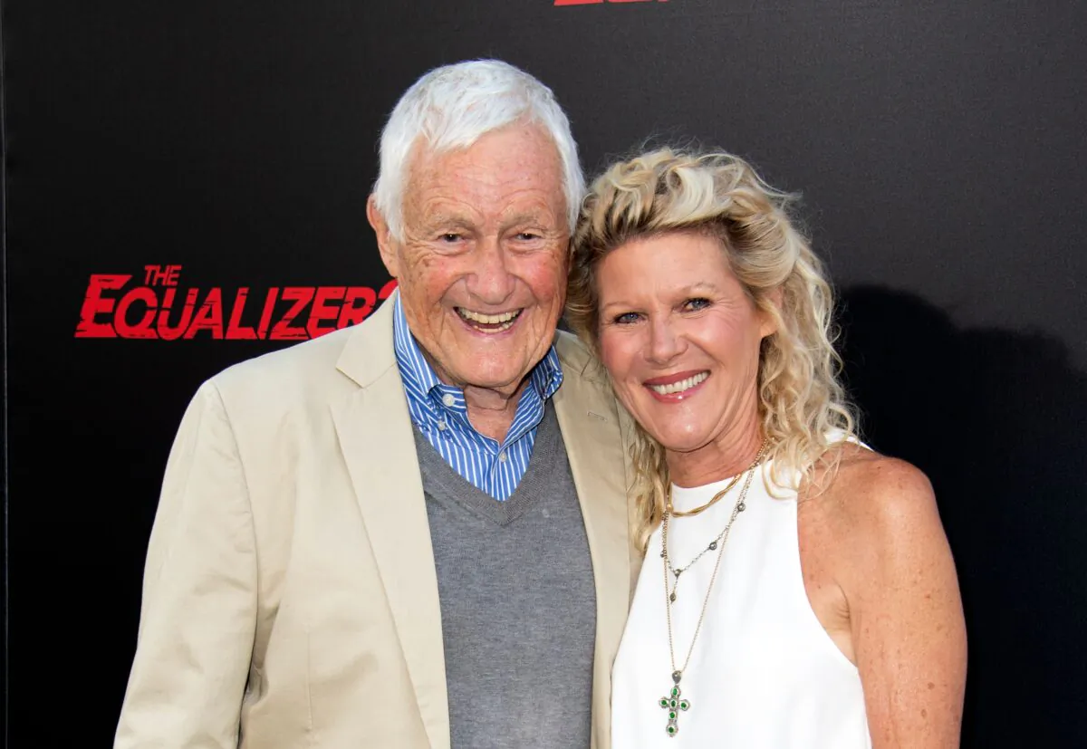 Actor Orson Bean and his wife actress Alley Mills attend "The Equalizer 2" premiere at the TCL Chinese Theater in Hollywood, California, on July 17, 2018. (Valerie Macon/AFP via Getty Images)