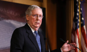 McConnell Urges Senators to Oppose Effort to Constrain Trump’s Iran War Powers