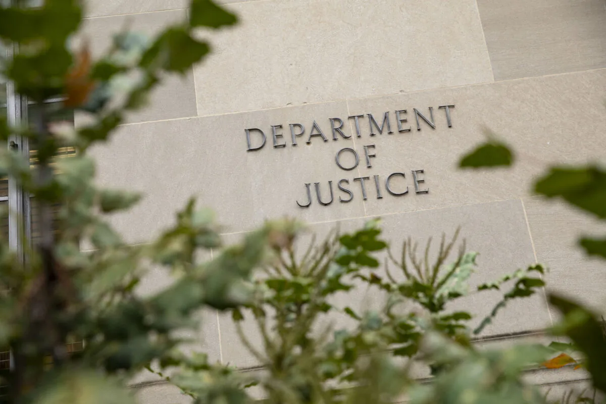The Justice Department building on Dec. 9, 2019 in Washington, DC.(Samuel Corum/Getty Images)