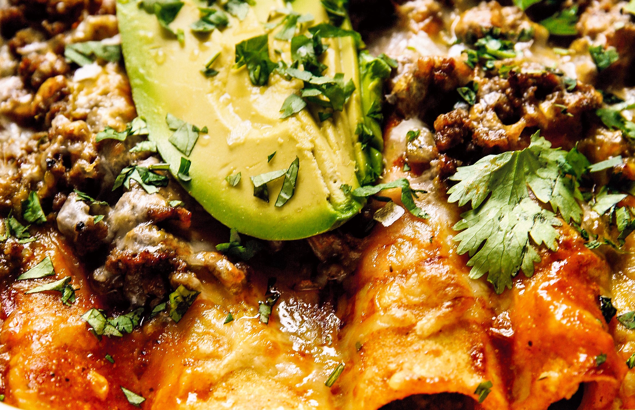 chili con carne enchilada sauce