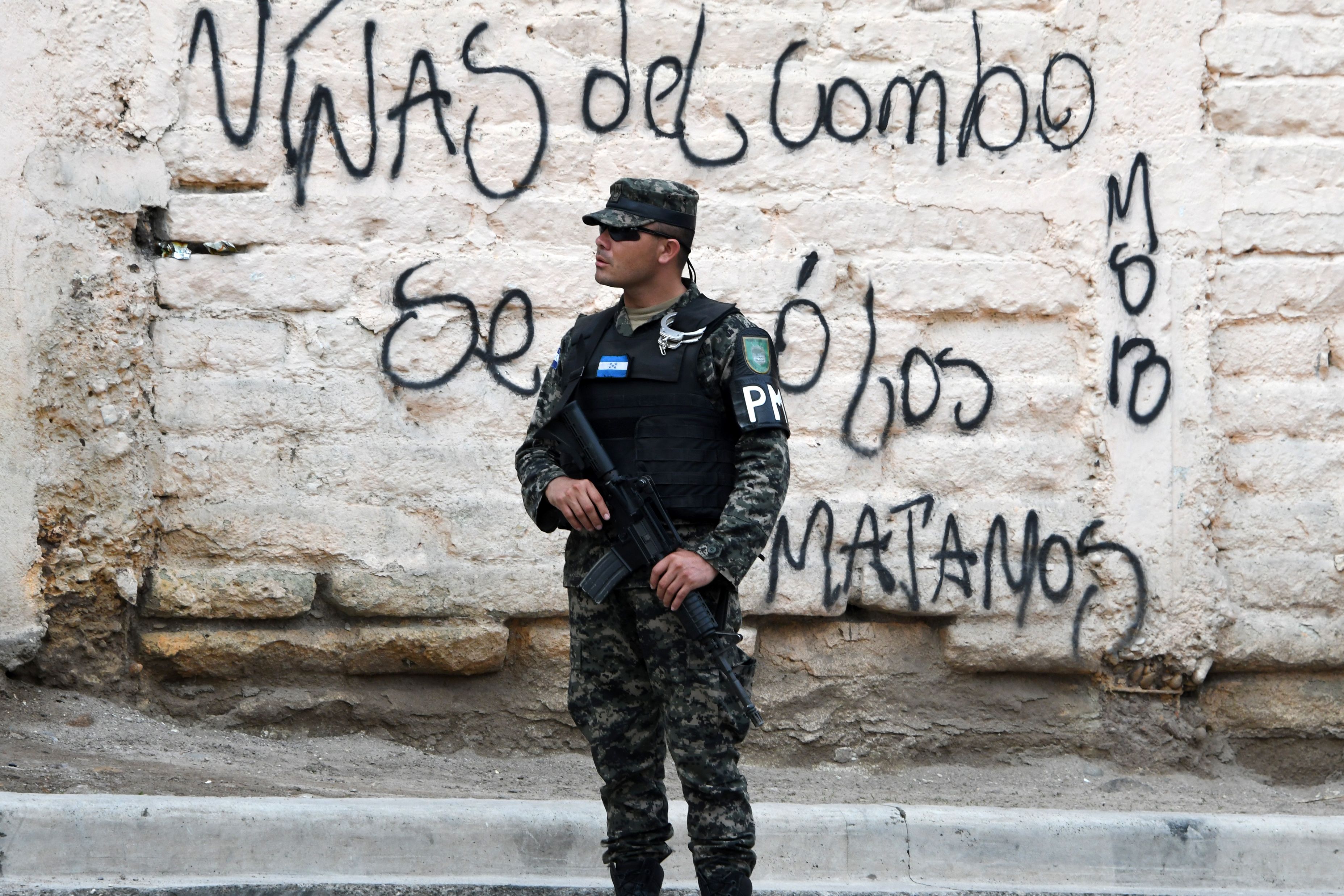 HONDURAS-VIOLENCE-GANGS