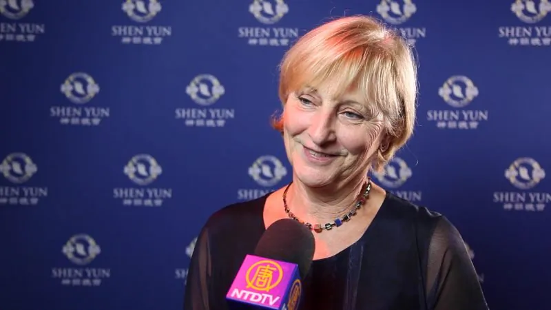 Ulla Koch attended Shen Yun Performing Arts at the Musical Dome Cologne, Germany, on Feb. 12, 2020. (NTDTV)
