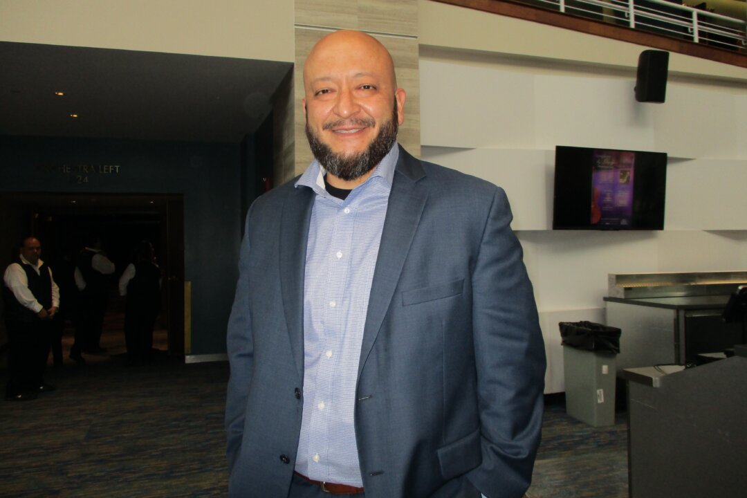 Pedro Villagran enjoyed Shen Yun at the McAllen Performing Arts Center in McAllen, Texas, on Feb. 15, 2020. (Sherry Dong/The Epoch Times)