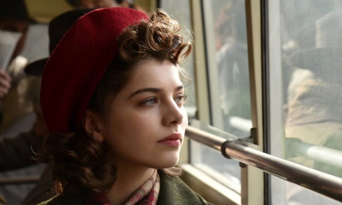 Klara (Abigel Szoke) as a girl who lost her family in World War II and survives in Soviet Hungary. (Menemsha Films)
