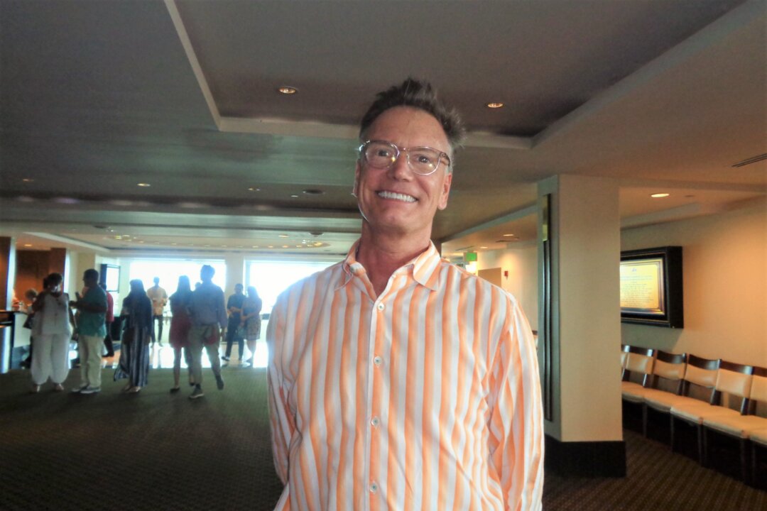Steven Bradley, a real estate developer, attended Shen Yun Performing Arts at the Mahaffey Theater in St. Petersburg, Florida, on Feb. 16, 2020. (Yawen Hung/The Epoch Times)
