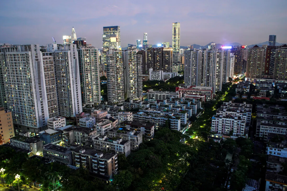 Resident buildings and offices are seen in Shenzhen, Guangdong Province, China, on Sept. 6, 2019. (Athit Perawongmetha/Reuters)