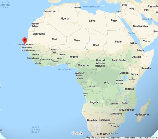 Senegal (Google Maps)