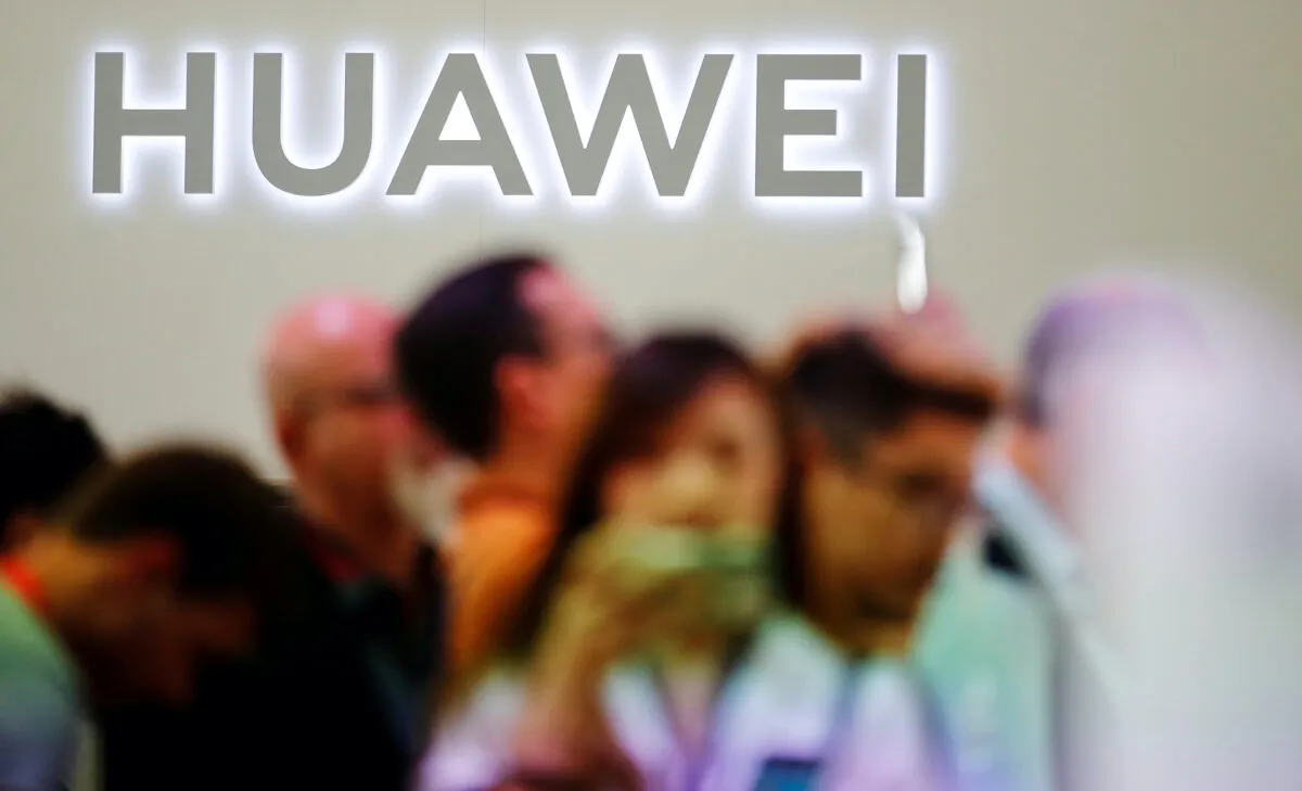 The Huawei logo is pictured at the IFA consumer tech fair in Berlin, Germany on Sept. 6, 2019. (Hannibal Hanschke/Reuters-File)