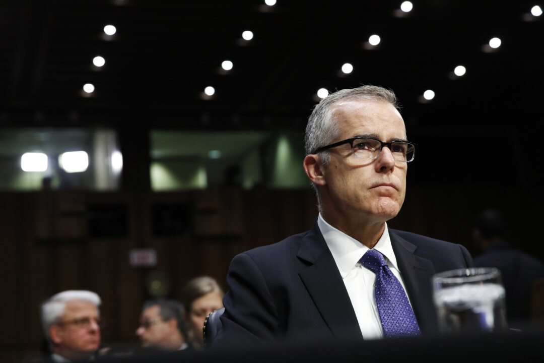 McCabe Aware of Exculpatory Evidence Before Opening Obstruction Probe Into Trump, Documents Show