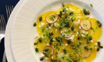 Golden Beet Carpaccio