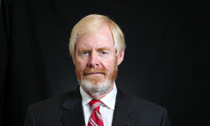 Brent Bozell, founder and president of the Media Research Center, in Washington on Feb. 6, 2020. (Samira Bouaou/The Epoch Times)
