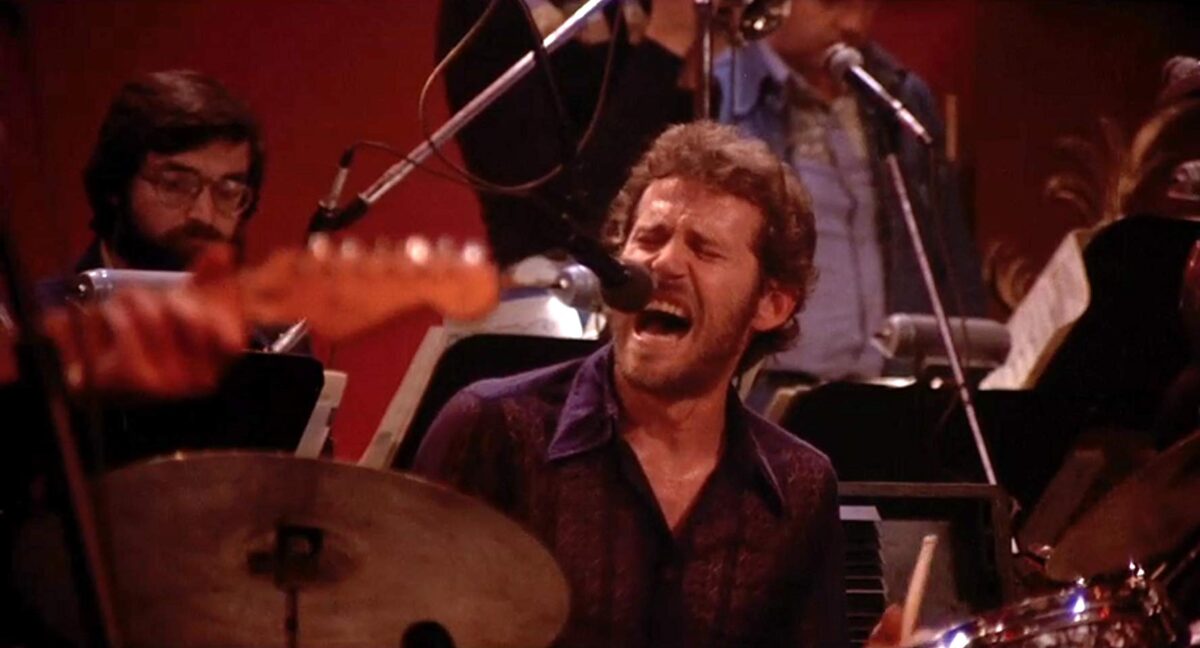 drummer singing in Once Were Brothers: Robbie Robertson and The Band